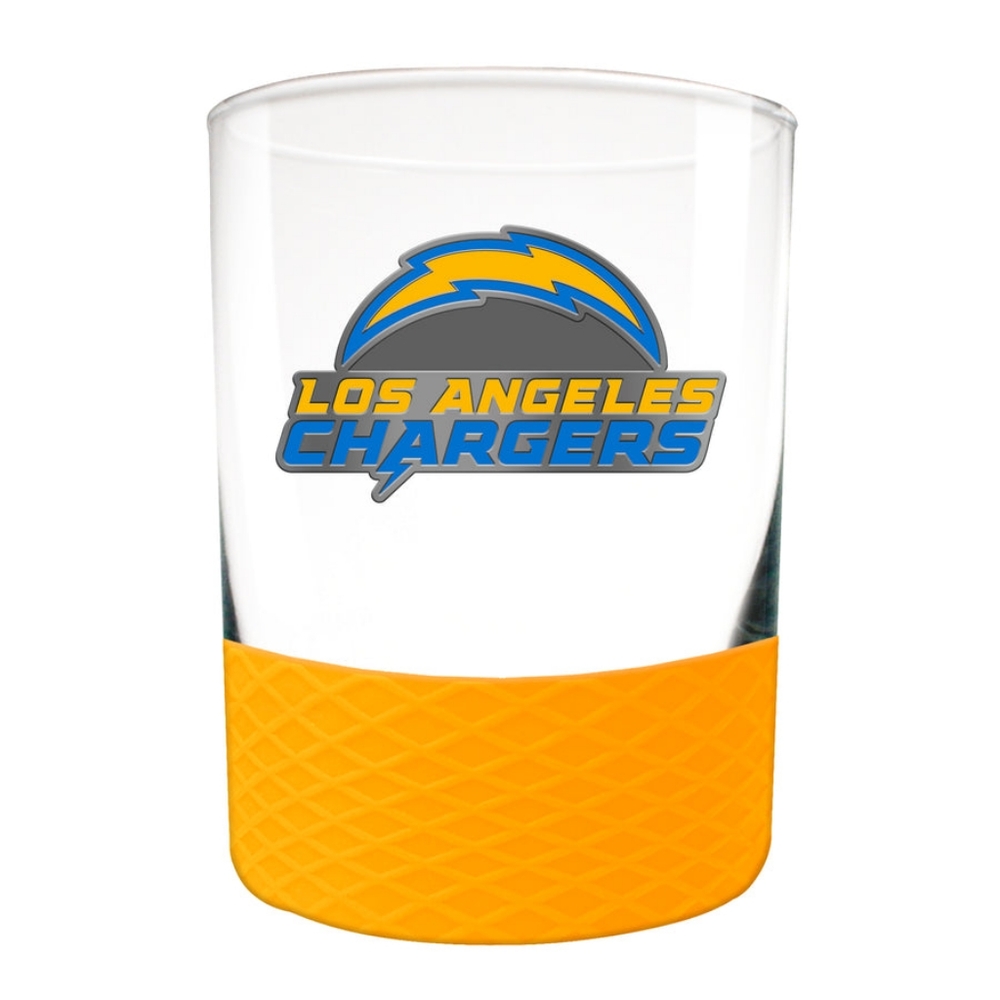Chargers Rocks Glass, NWT